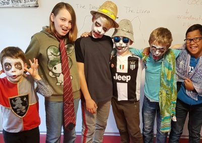 Le Mouret English -halloween English Club -